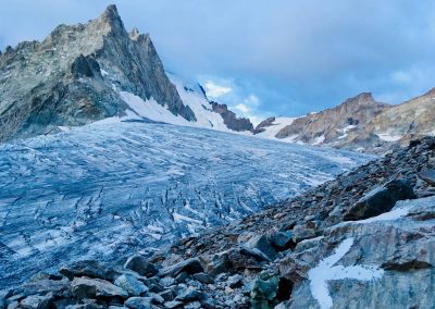 Alpinisme Glacier Blanc guide haute montagne