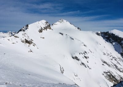 Pic Bayle (3465 m) et le glacier du Gd Sablat